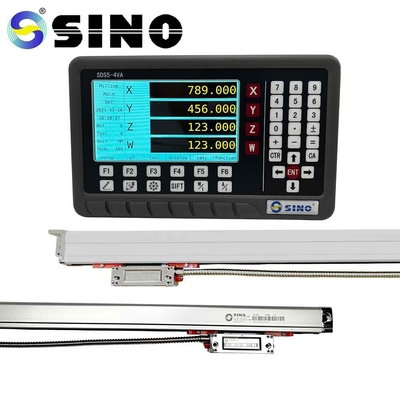 SINO SDS5-4VA عداد العرض الرقمي 4 الميزانات الخطية الدقة العالية للطحن CNC
